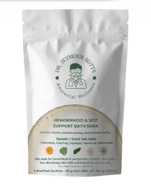 Hemorrhoid and Sitz Support Bath Soak pouch